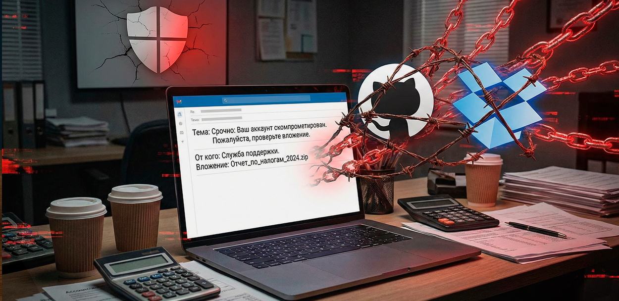 Российские компании атакуют фишингом с Amnesia RAT: как защитить HR и бухгалтерию