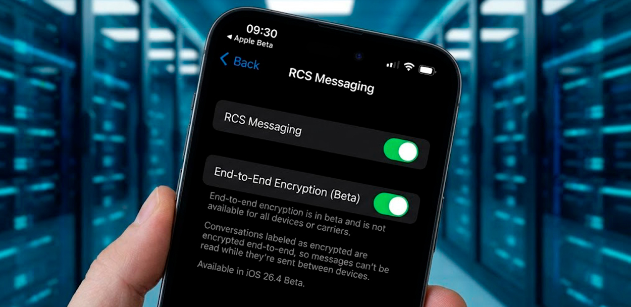 Apple добавила сквозное шифрование в RCS-сообщения, пока в тестовой версии iOS 26.4