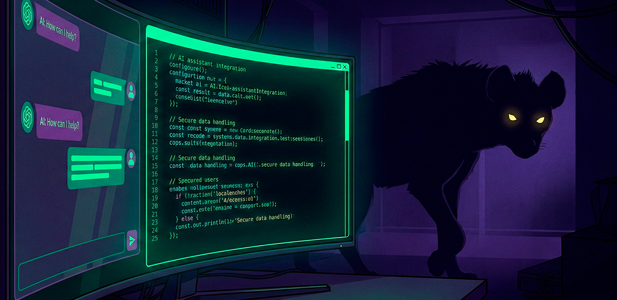 Хактивисты Forbidden Hyena используют ИИ для создания инструментов атаки на российские компании