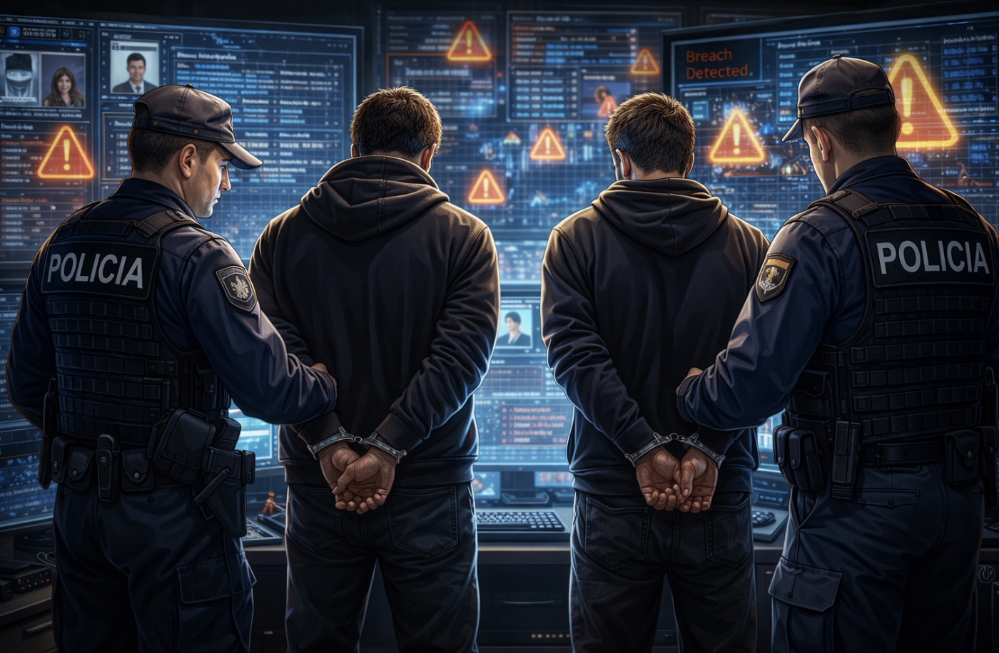 ​​В Испании задержали двух подозреваемых по делу о краже почти 10 млн конфиденциальных записей