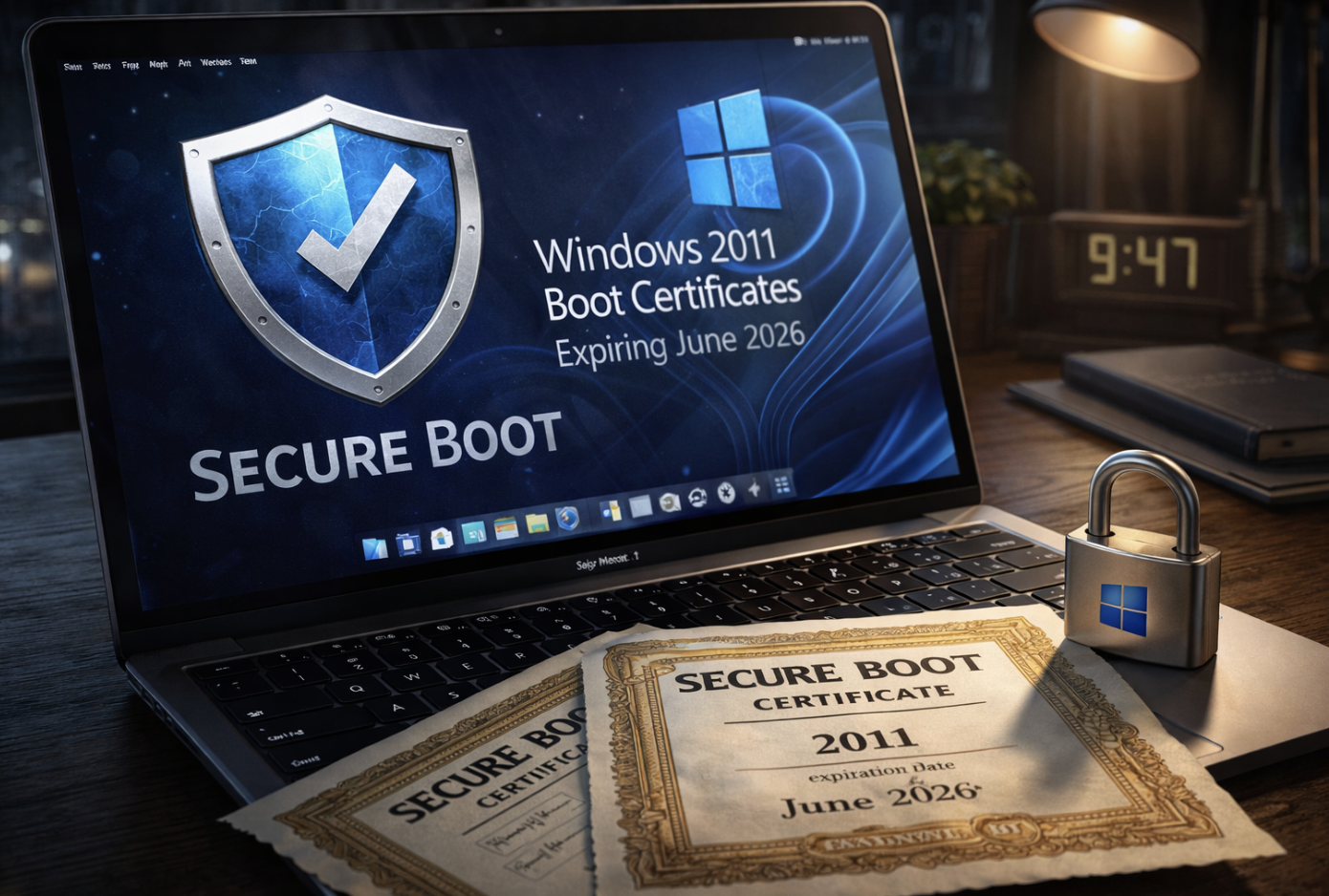 Microsoft выпустила важные обновления WinRE и Setup для Windows 11 перед истечением сертификатов Secure Boot в июне 2026 года