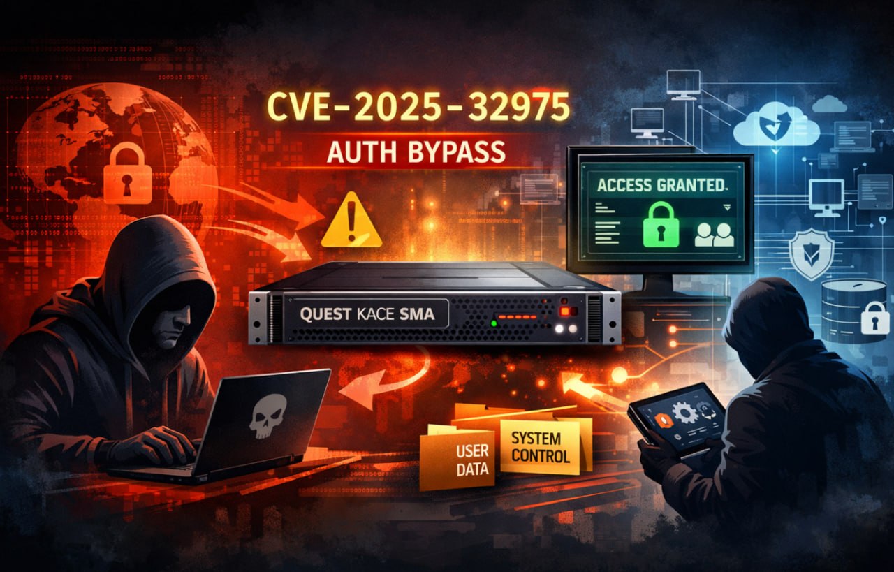 Критическая уязвимость в Quest KACE SMA могла использоваться в реальных атаках