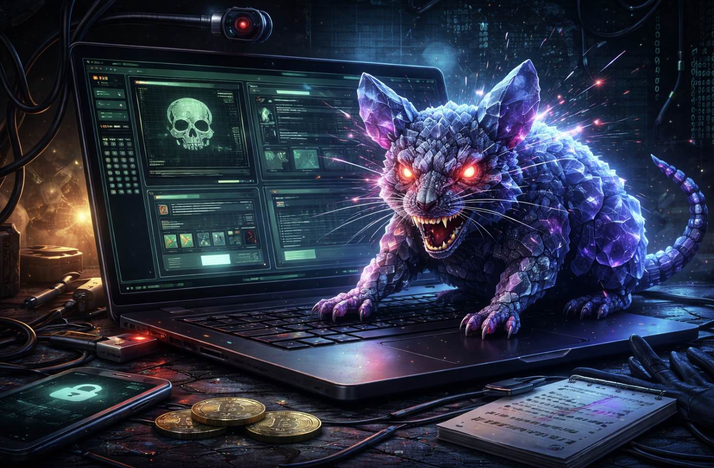 В России обнаружили CrystalX RAT троян с удаленным доступом, кражей данных и командами для троллинга жертвы