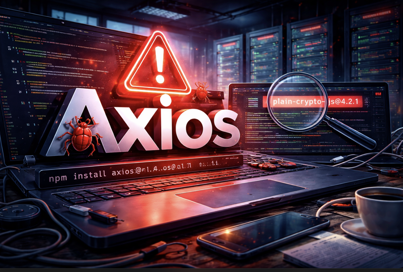 Axios с вредоносным обновлением: Microsoft выпустила инструкцию, что делать разработчикам прямо сейчас