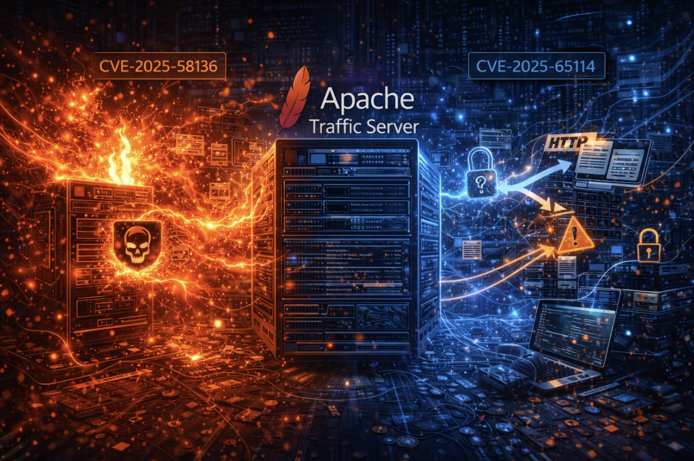 В Apache Traffic Server нашли две опасные уязвимости: одна валит сервер, вторая открывает путь к HTTP запросам