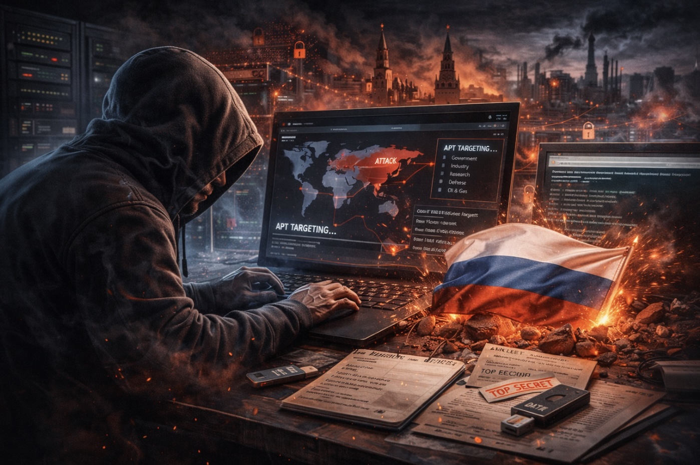 30 новых APT-кампаний выявили против российских компаний за 2025 год