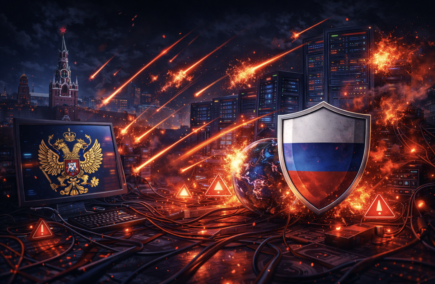 Число DDoS-атак на госресурсы России выросло до 949 в неделю — Роскомнадзор