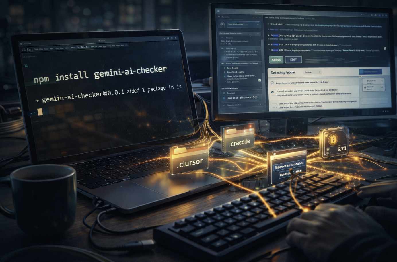 Поддельный npm-пакет под видом Gemini крал токены из Claude, Cursor и других ИИ-инструментов