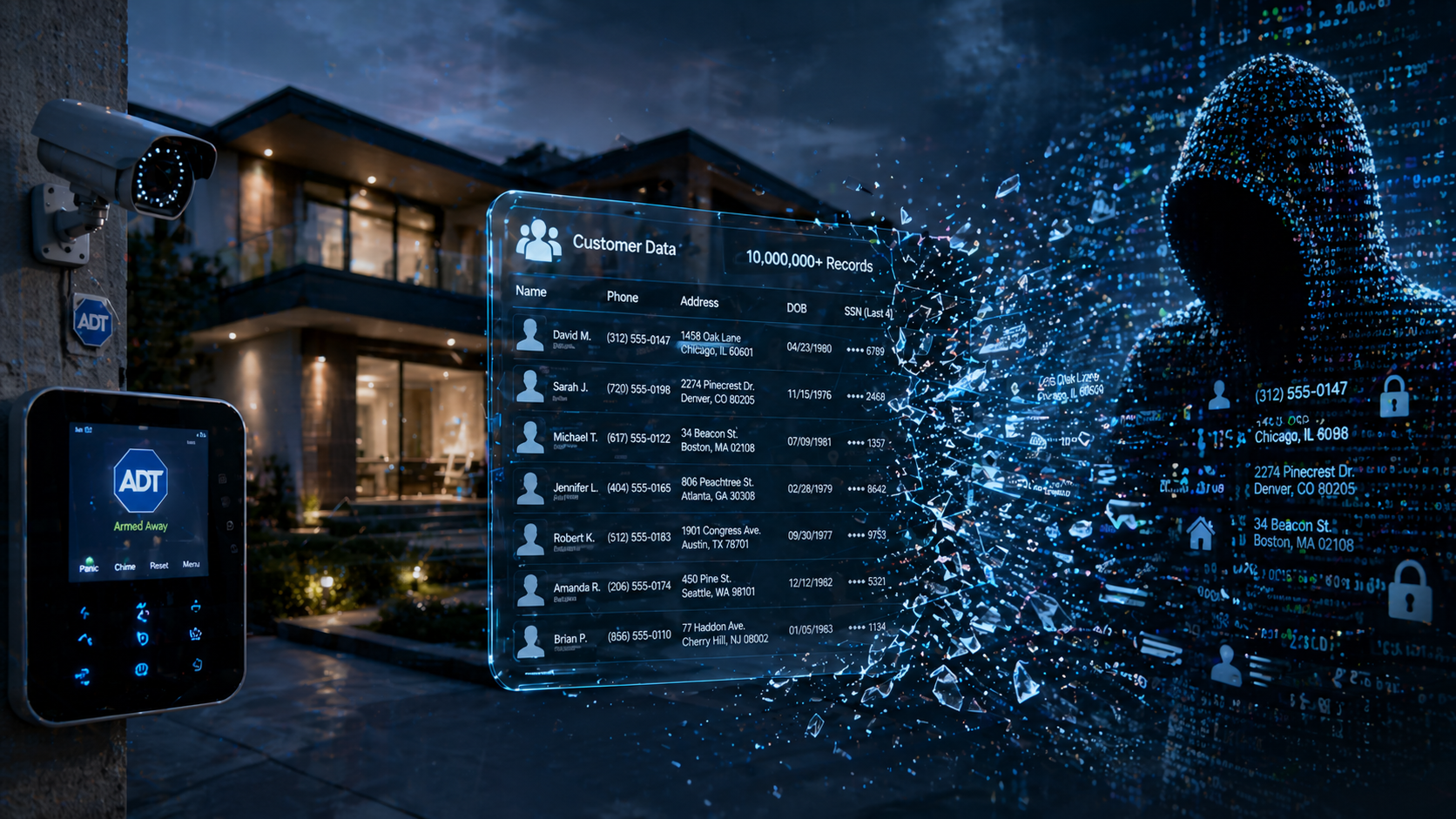 ADT подтвердил утечку данных: ShinyHunters заявили о 10 млн записей