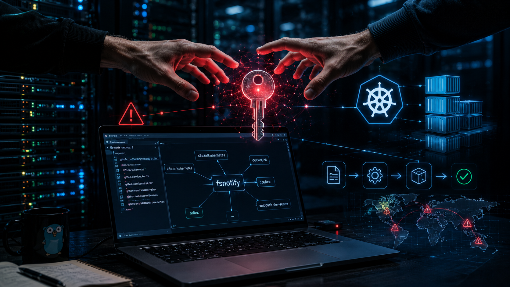 Спор вокруг Go-библиотеки fsnotify напомнил, что доступ мейнтейнеров — тоже поверхность атаки
