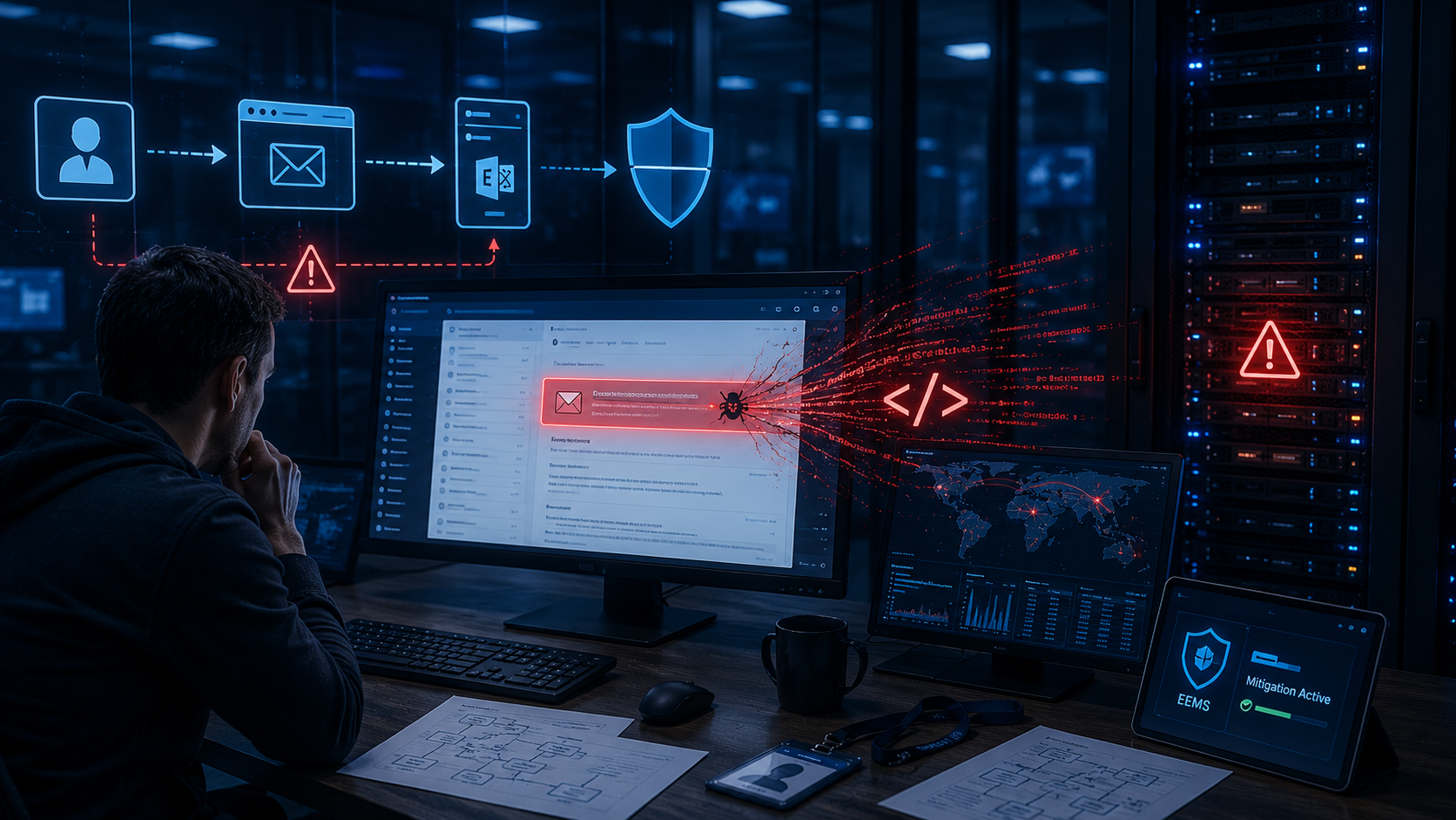 Microsoft предупредила об уязвимости Exchange Server, которую уже используют в атаках. Патча пока нет