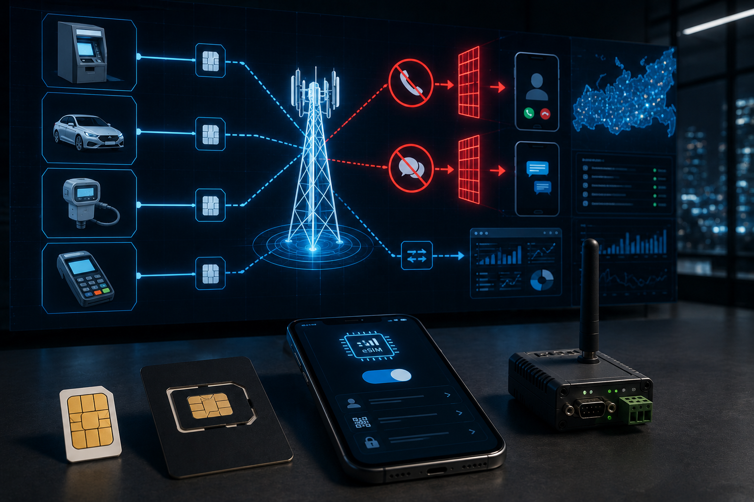 В России обсуждают новые правила для M2M-сим-карт и eSIM