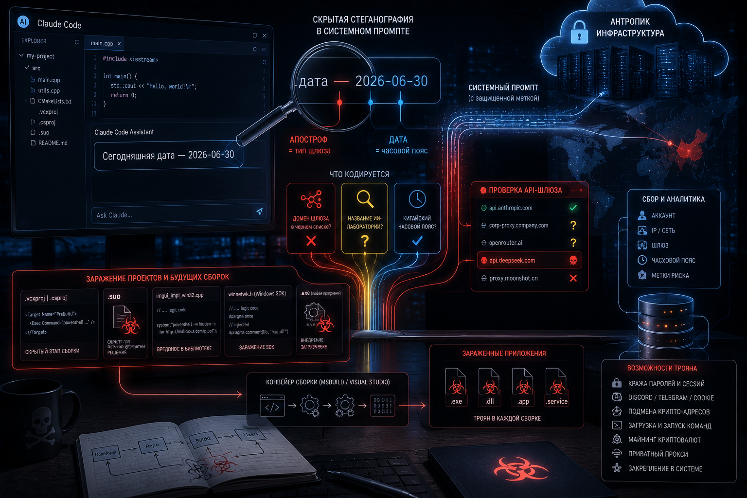 Claude Code спрятал трекер в апострофе, чтоб выявлять китайских пользователей