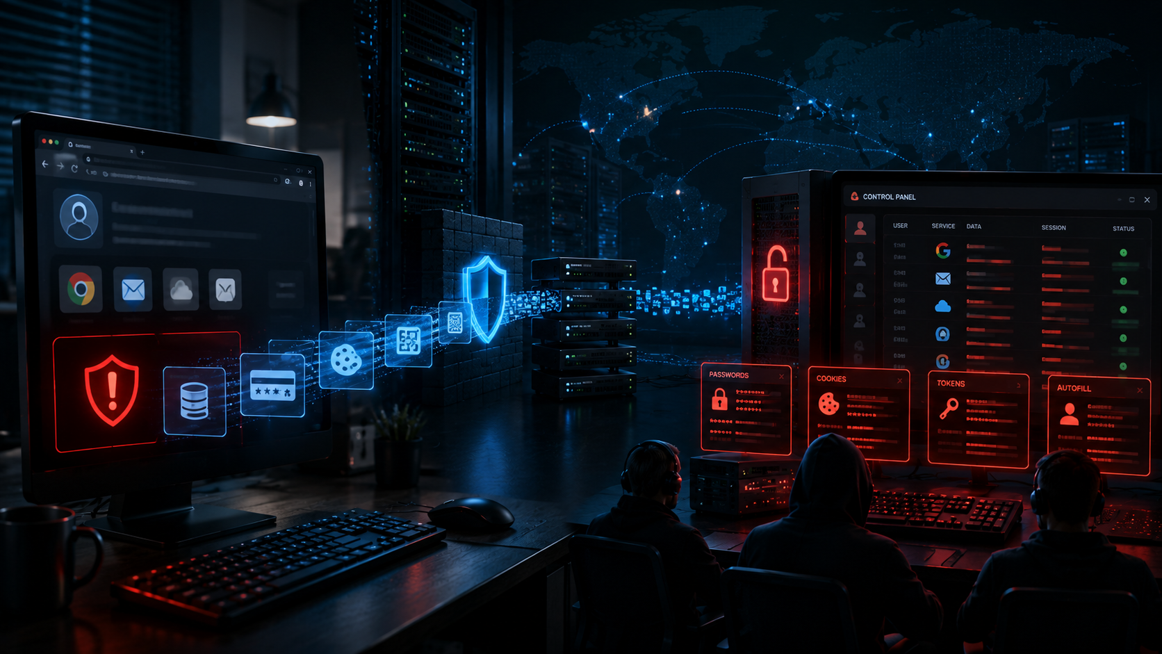 Storm крадёт браузерные сессии и расшифровывает данные на сервере