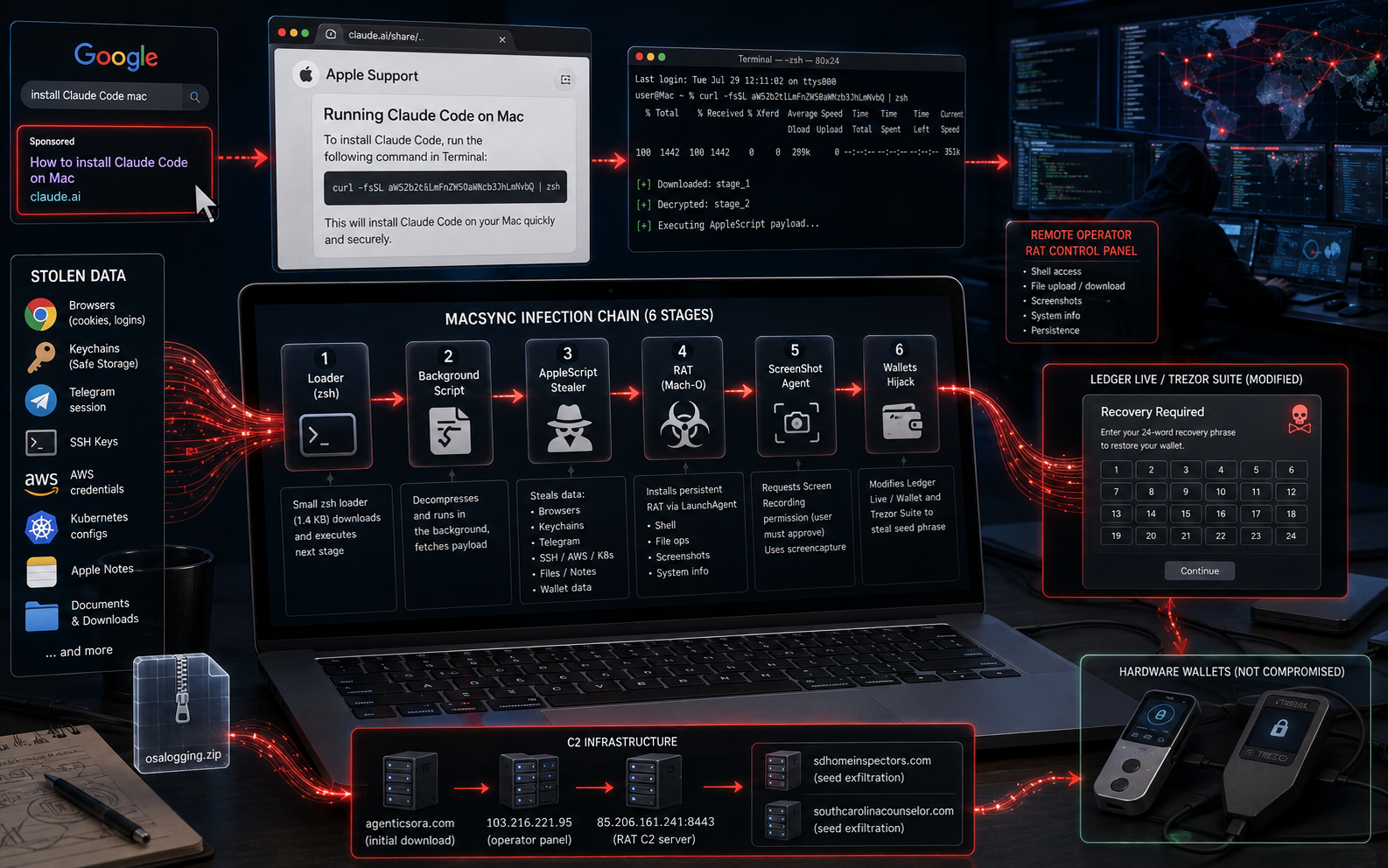 Поддельная инструкция на Claude отдаёт Mac под контроль