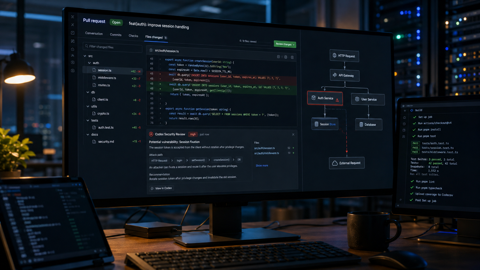 Codex поставили перед слиянием кода: OpenAI добавила автоматическую проверку PR на уязвимости