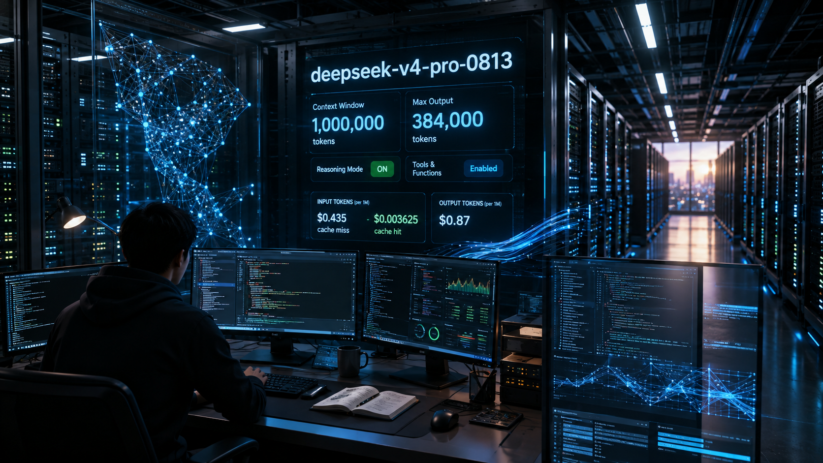 DeepSeek тихо переключила V4 Pro на сборку 0813: миллион токенов контекста и $0,87 за миллион выхода