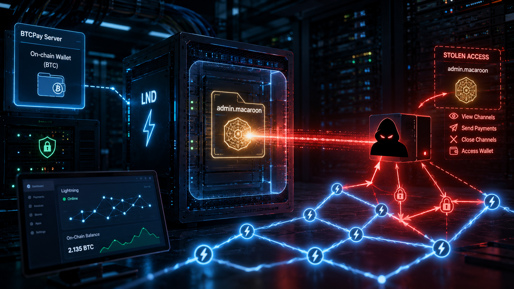 BTCPay Server позволял без авторизации получить токены управления LND — атака уже привела к краже биткоинов