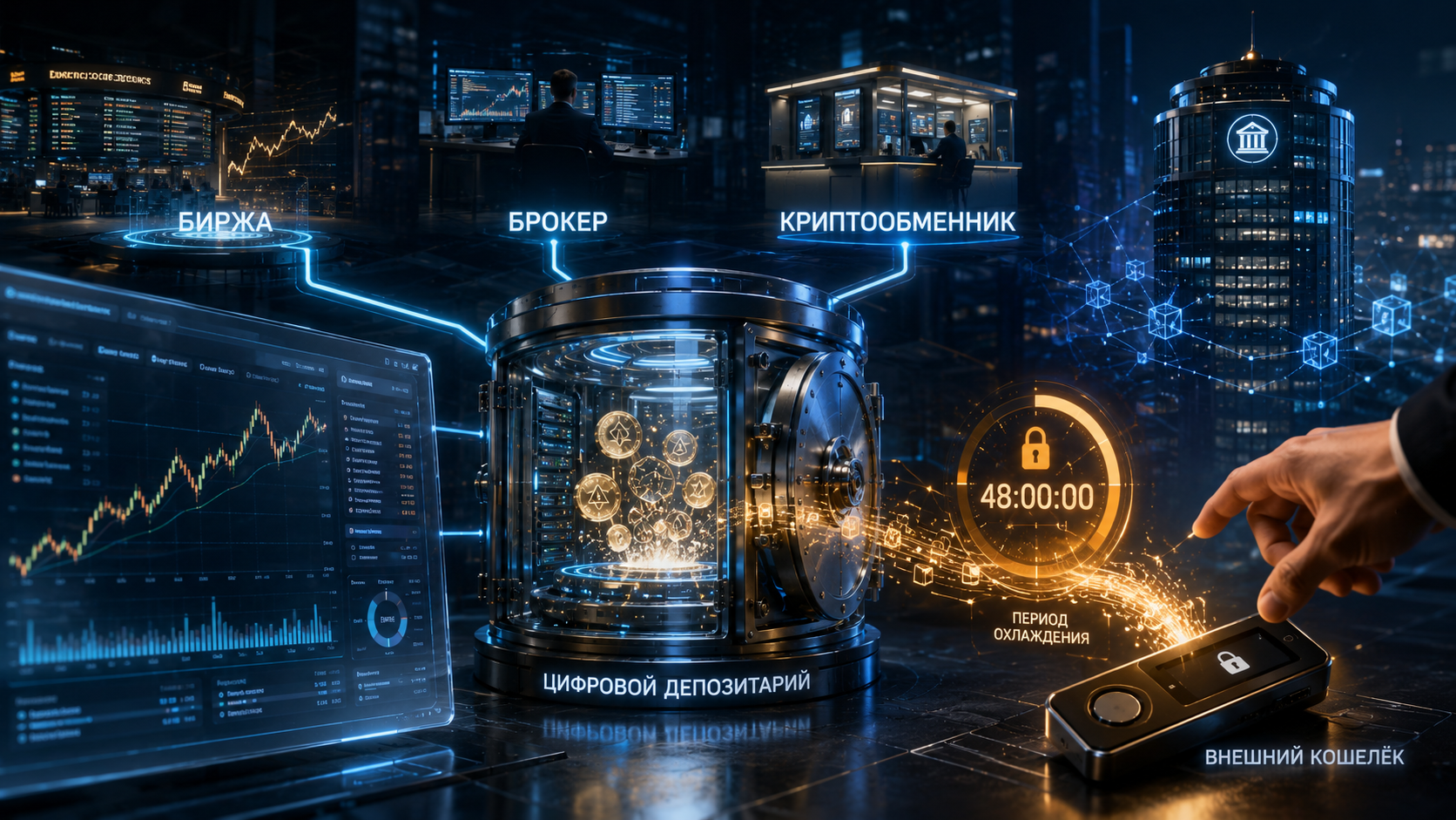 Крипта по реестру: что изменит в России новый закон о биржах, обменниках и кошельках