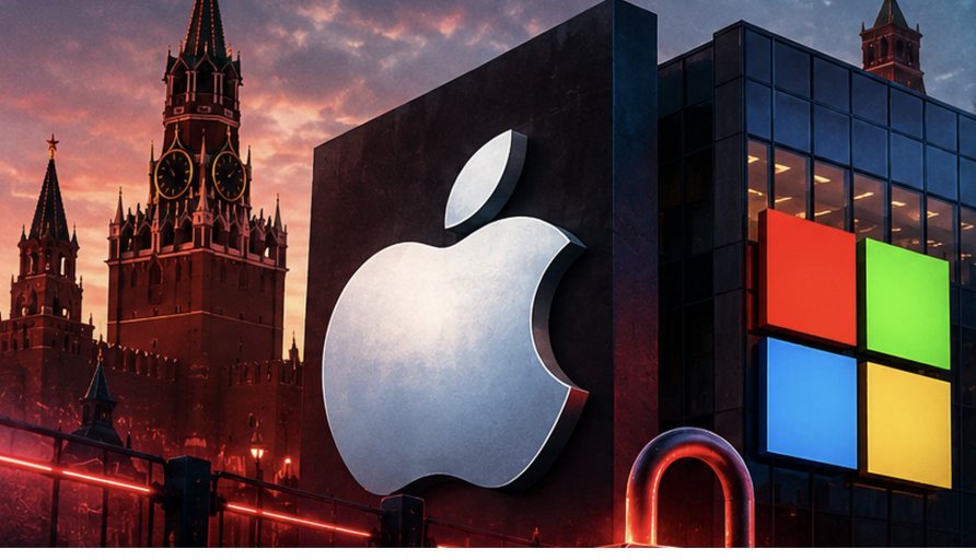 Apple и Microsoft внесли в реестр РКН: риск блокировки