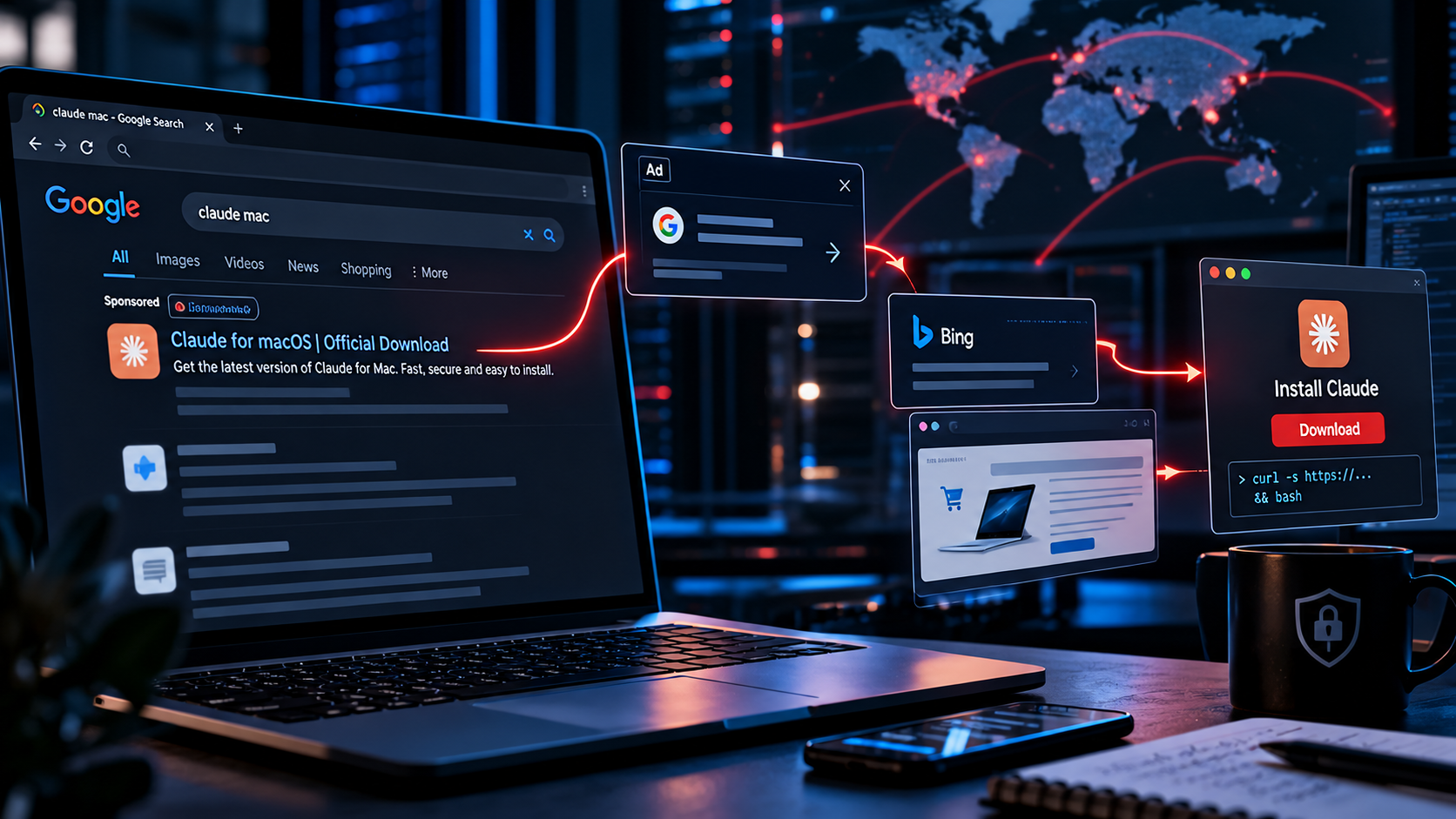 Четыре из пяти атак ClickFix начинаются в поисковиках