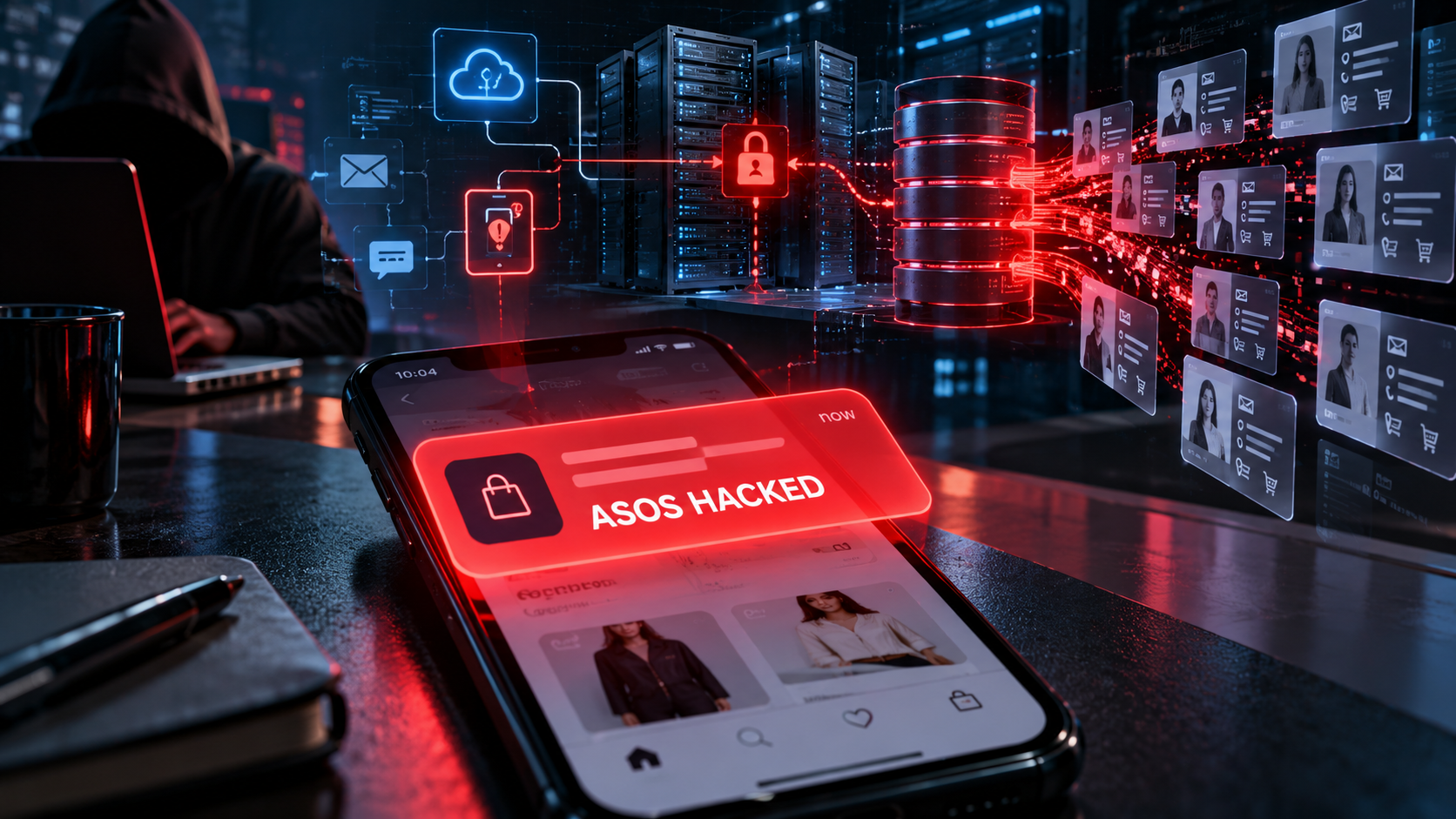 Хакеры угнали пуши ASOS и украли данные клиентов