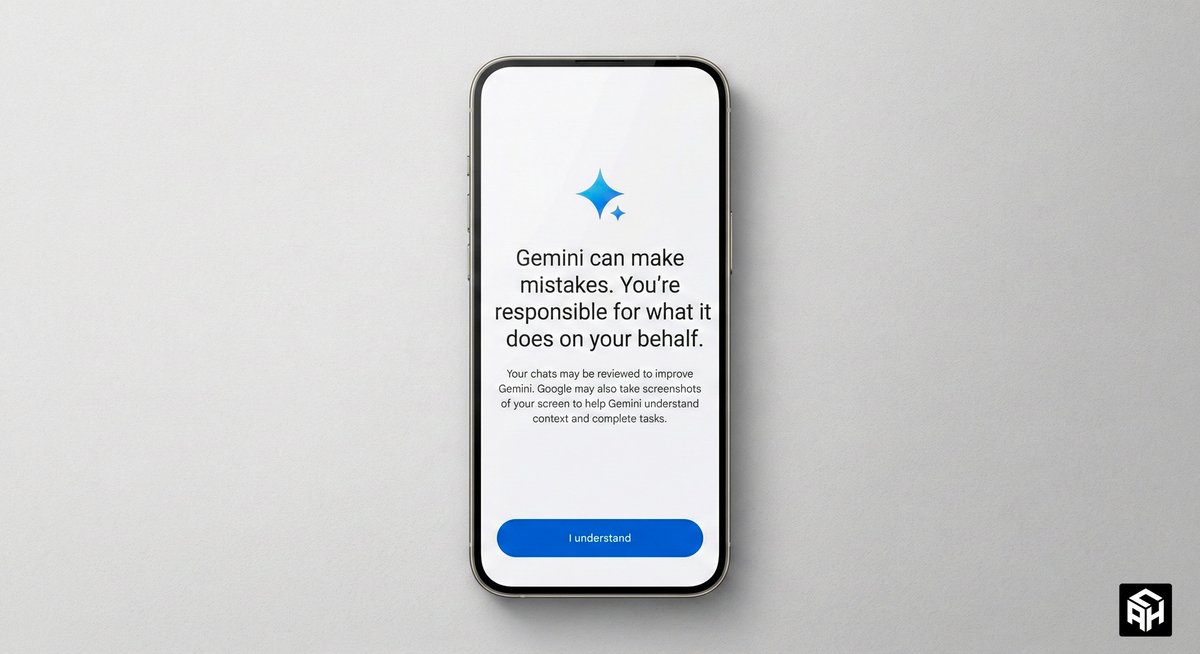 Предупреждение Google: Gemini может ошибаться, скриншоты просматриваются сотрудниками