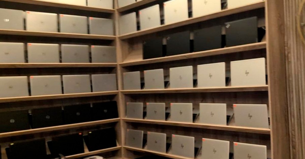 изъятые ноутбуки операция Red Card 2.0